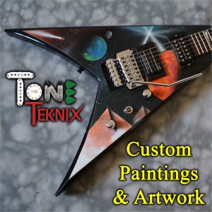 Custom Guitar Painting.4Stroke